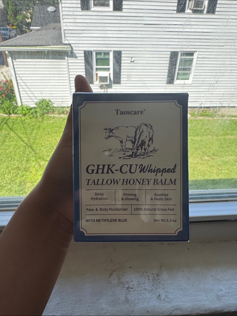 GHK-CU Whipped Tallow Honey Balm - Blue